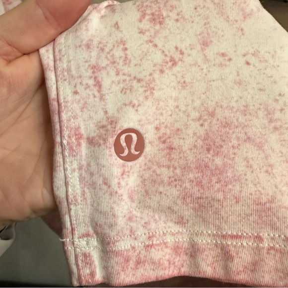 Lululemon All Yours Short Sleeve T-Shirt *Vitasea - Pink Peony Brier Rose 12/14 - Picture 6 of 6